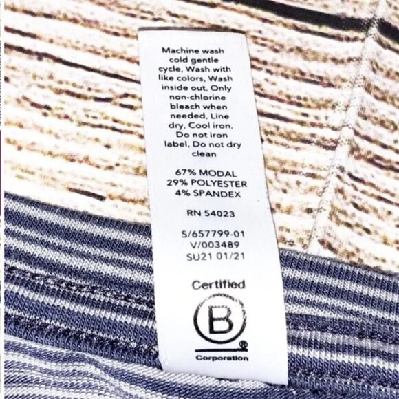 Athleta Cloudlight Striped Muscle Tank Top Size XS 657799 - Picture 5 of 10